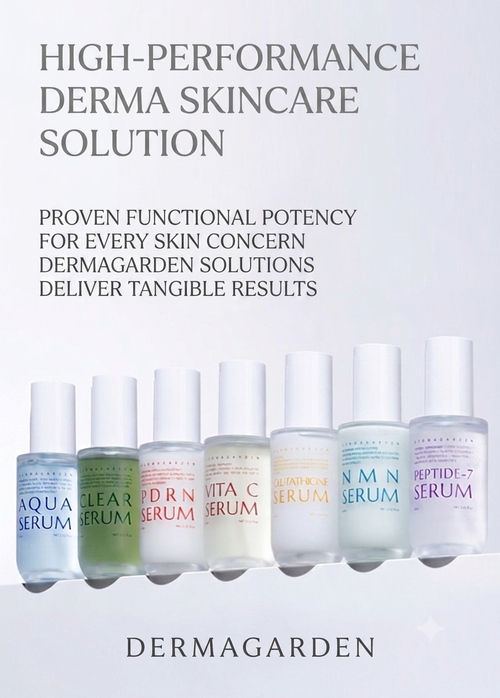Dermagarden Personal Skincare 7 Serum Line-up