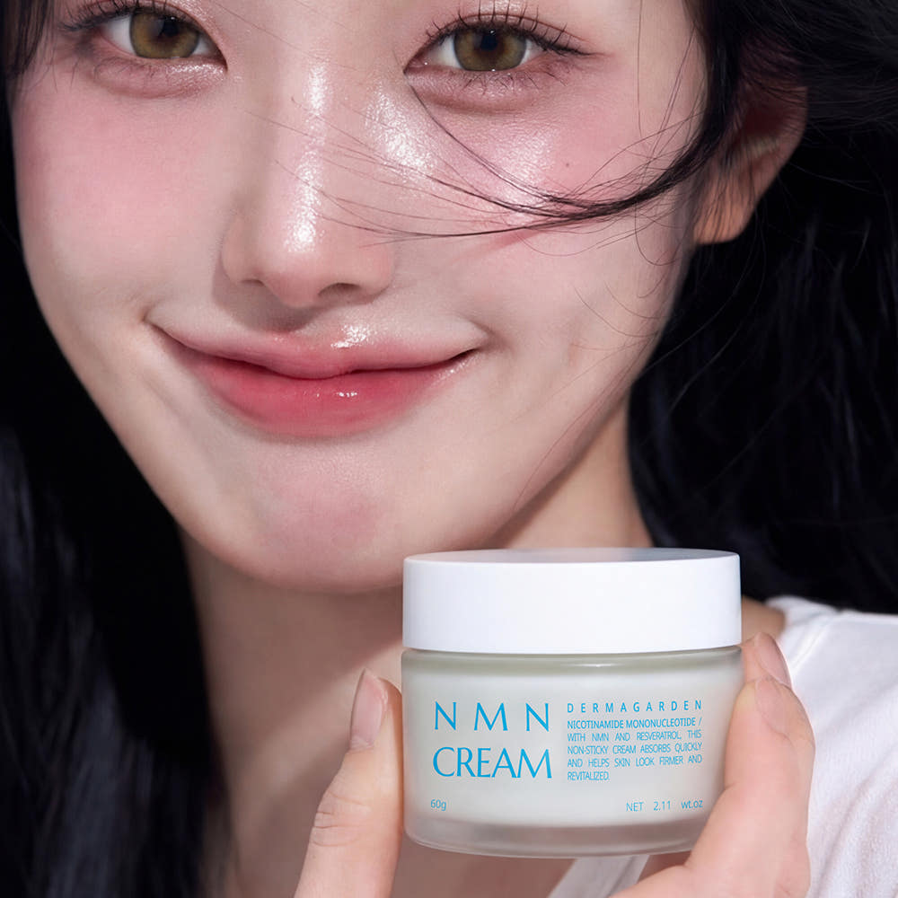 Dermagarden NMN Cream in use