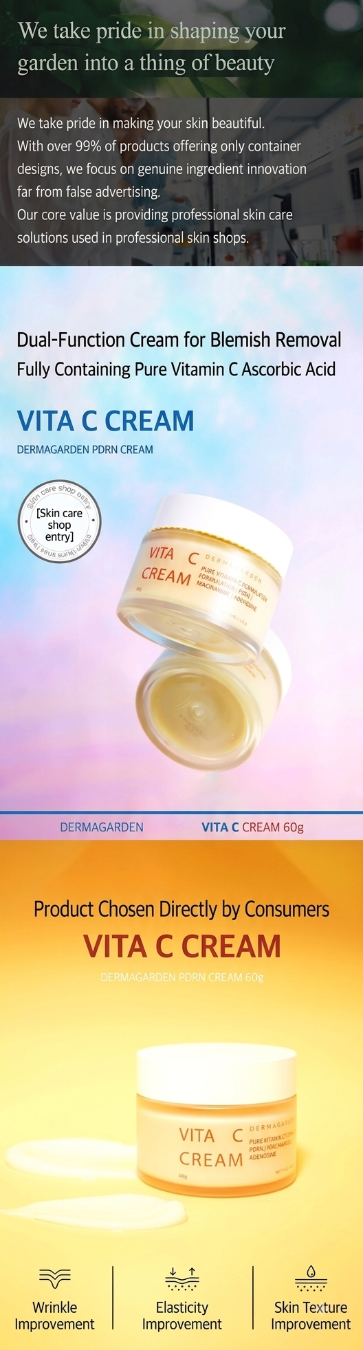 Dermagarden Vita C Cream 60g - Product Details