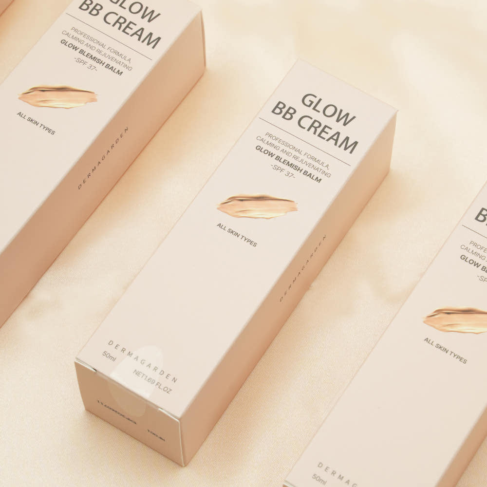 Dermagarden Glow BB Cream - Box Packaging Flat Lay