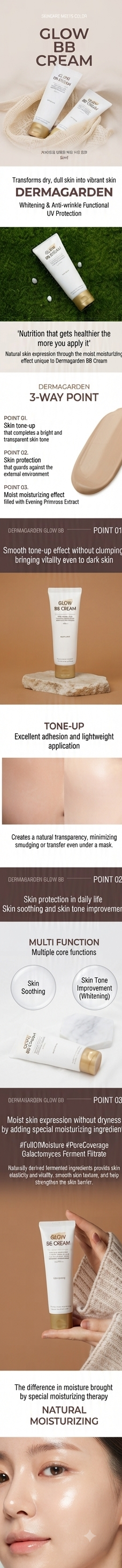 Dermagarden Glow BB Cream SPF37 50ml