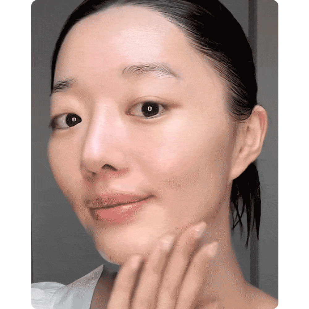 Eco+factory Rose Collagen Glow Gel Cream + Hyaluronic Acid Derma Glow Capsule Set