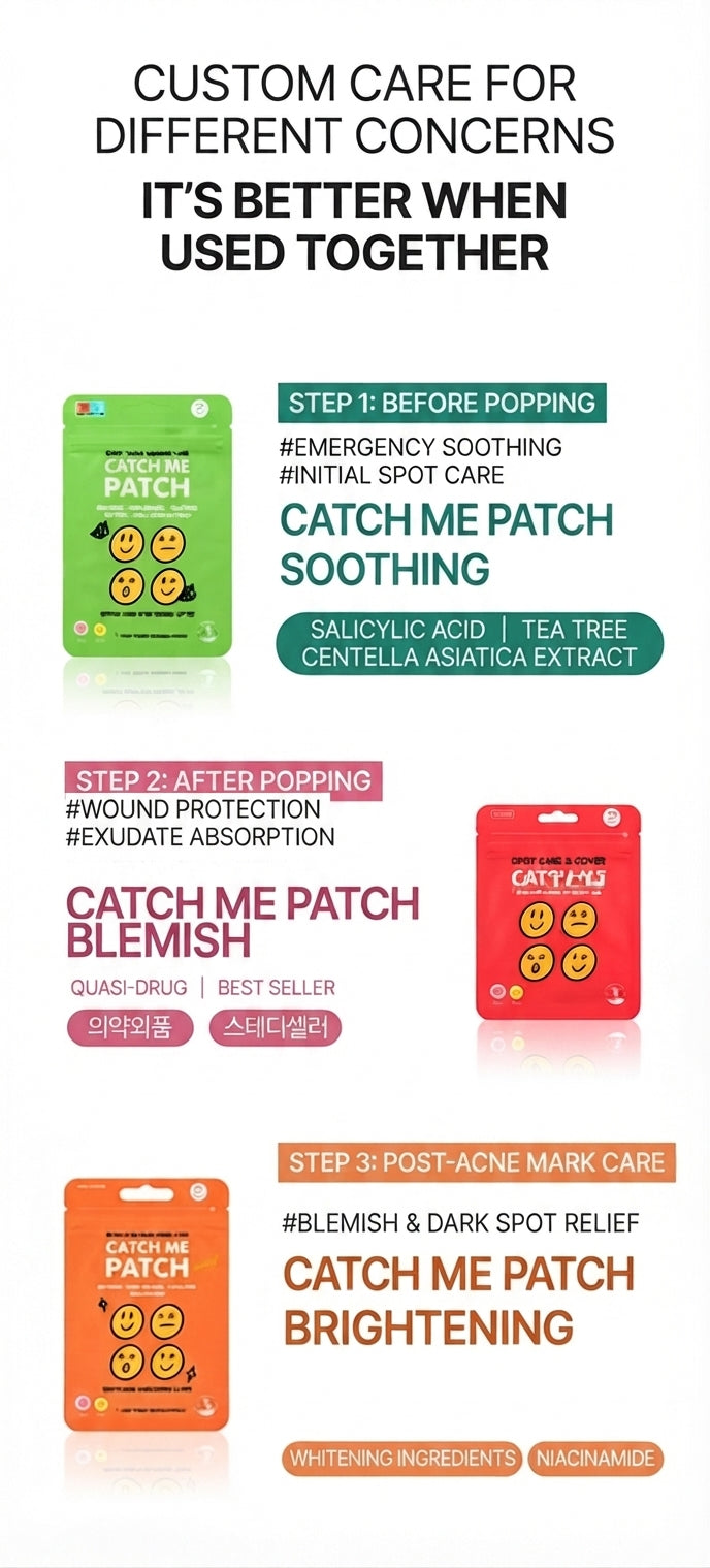 Catch Me PATCH - Spot Patch (27 Patches)